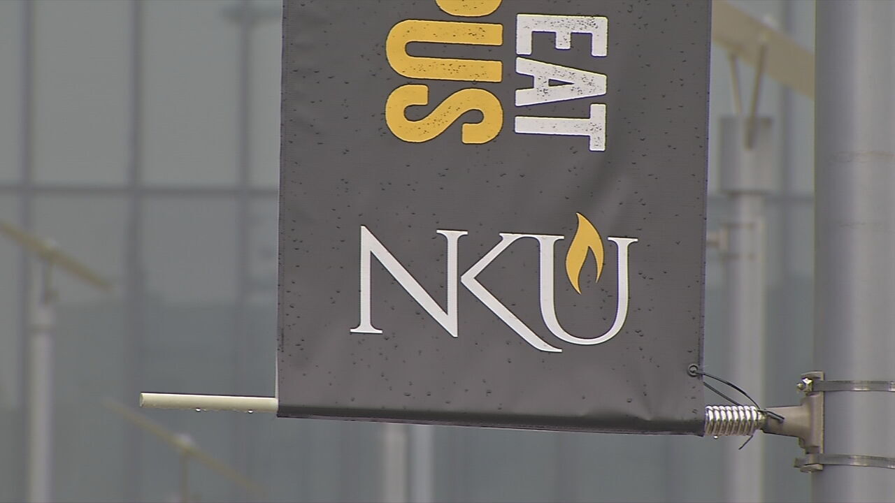 NKU sign, 2016
